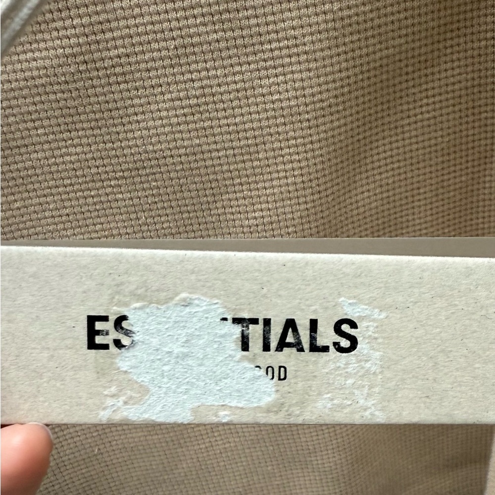 Waffle Essentials Cream Tank Top - Picture 9 of 13